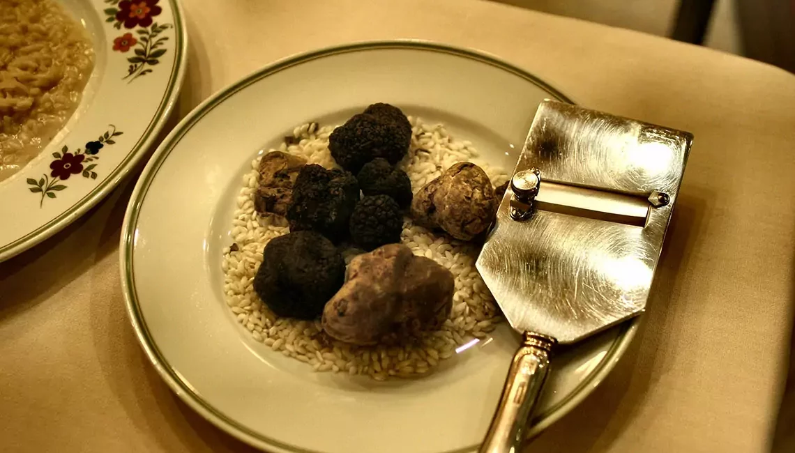 Soirée autour de la truffe au restaurant Léonie à Biarritz