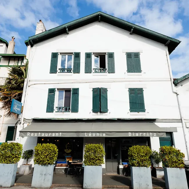 Restaurant Léonie à Biarritz - Extérieur