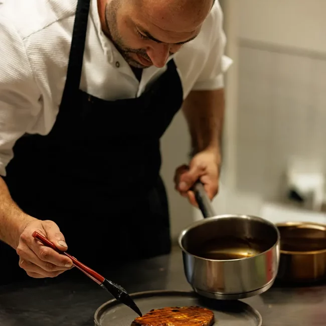 Restaurant Léonie à Biarritz - Maxime le chef cuisinier
