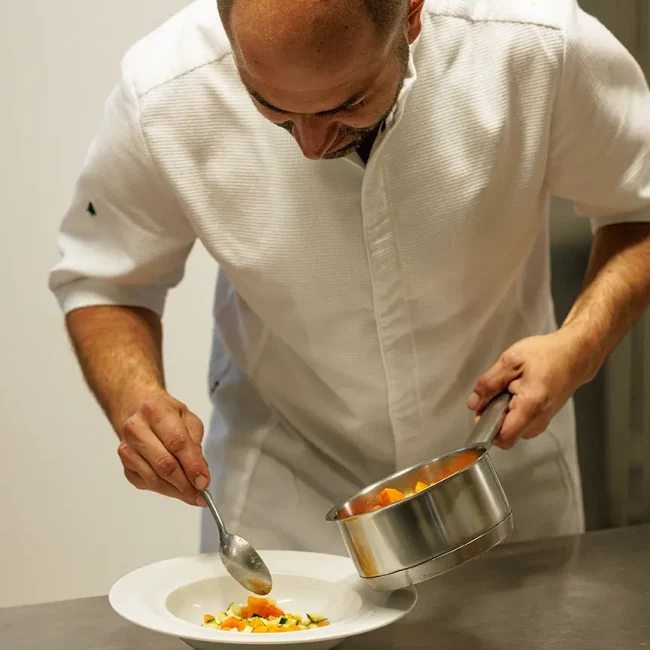 Restaurant Léonie à Biarritz - Maxime le chef cuisinier